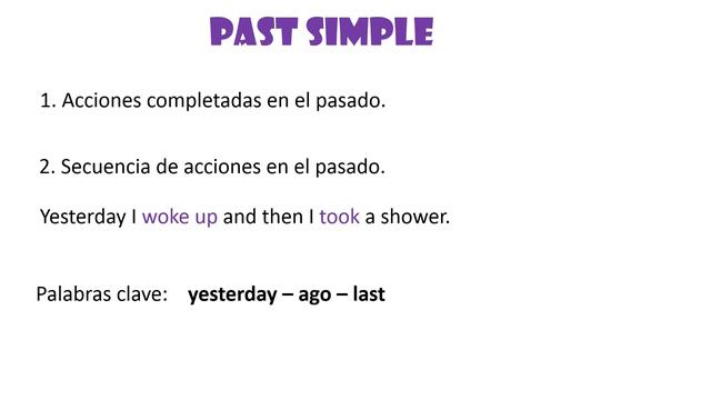 Present perfect vs past simple, presente perfecto vs pasado simple смотреть онлайн