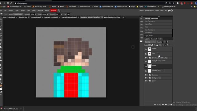 MINECRAFT PROFILE PICTURE TUTORIAL! (NO PHOTOSHOP, FREE!) 2020 смотреть онлайн