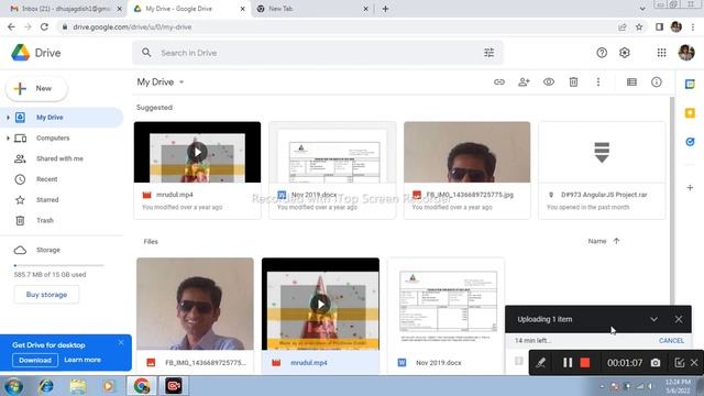 How to upload Zip File or Folder on Google Drive | Share Zip file through Google Drive смотреть онлайн