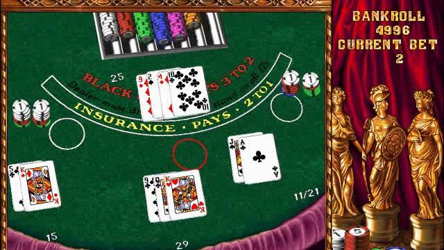 Casino De Luxe BLACK JACK For Old-Games.RU смотреть онлайн