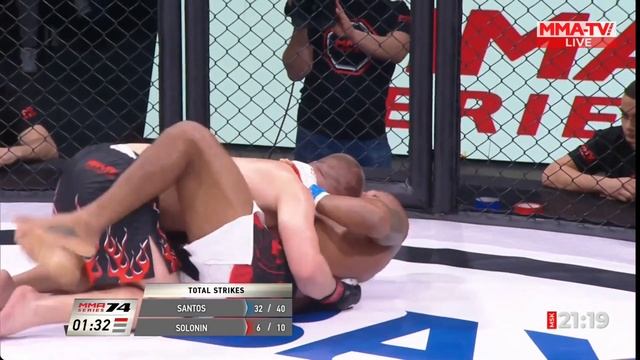 Arymarcel Santos Vs. Nikita Solonin, MMA Series 74 /  Аримарсель Сантос  – Никита Солонин