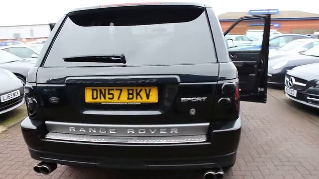 Range Rover Sport TDV6 Finished In Java Black At Rix Motor Company смотреть онлайн