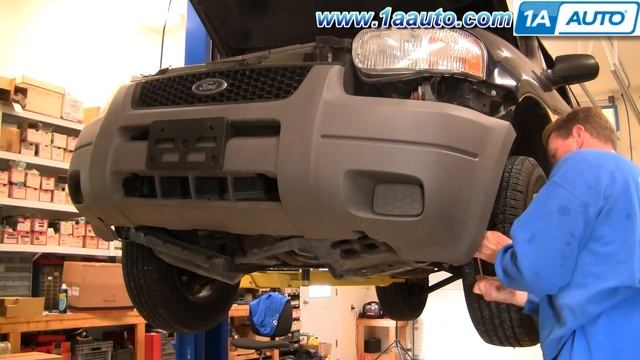 How to Replace Headlight 01-04 Ford Escape смотреть онлайн