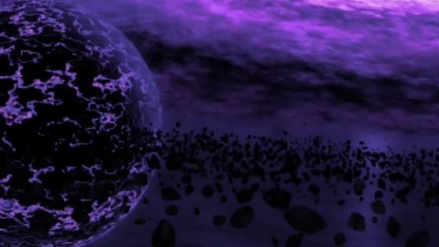 футаж Космос - столкновение с планетой. Притягивание планеты футаж космический. смотреть онлайн