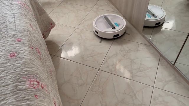 Yeedi Cube Robot Vacuum Cleaner - How It Navigates The Rooms.
