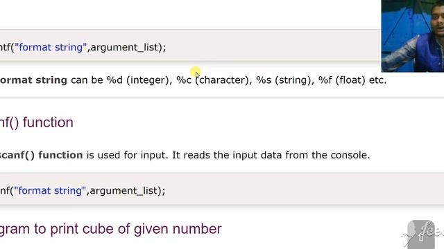 printf and scanf explain смотреть онлайн