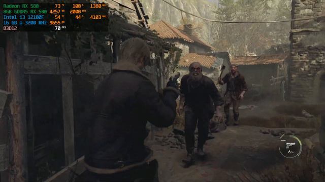 Resident Evil 4 - RX 580 + i3 12100F | AMD FSR 2 смотреть онлайн