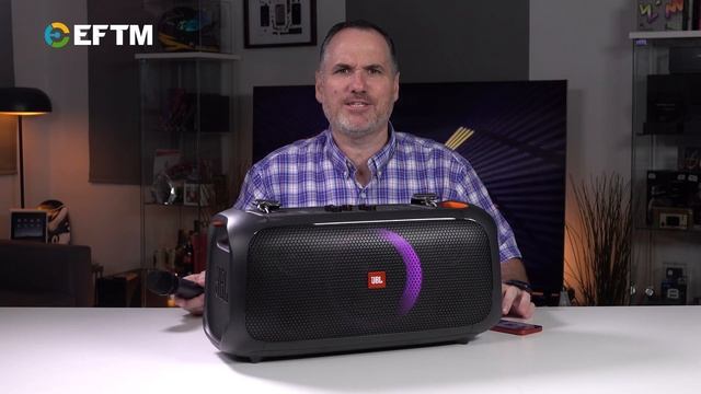 JBL Partybox On-The-Go speaker review смотреть онлайн