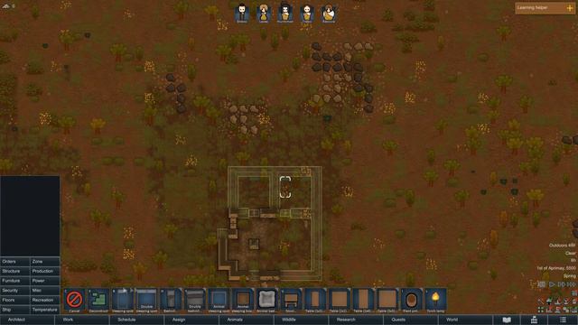 RimWorld Tribal Start - Episode 1 смотреть онлайн