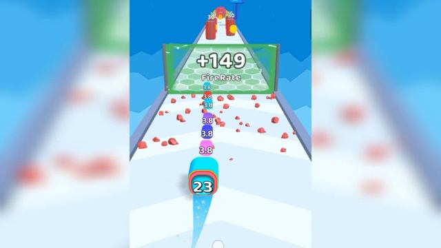 Puff Up - balloon puzzle / 2048 Ball Game gameplay walkthrough Mobile Android, iOS Level Up part 2 смотреть онлайн