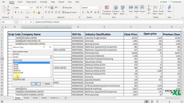 How to Insert, Move, Copy, Rename and Delete a Worksheet | Step by Step Process смотреть онлайн
