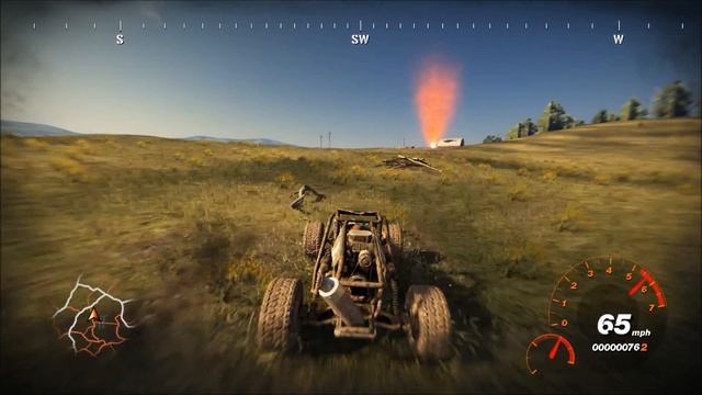 HOW BIG IS THE MAP in Fuel? Let's Drive Across the Map (65 mph) смотреть онлайн