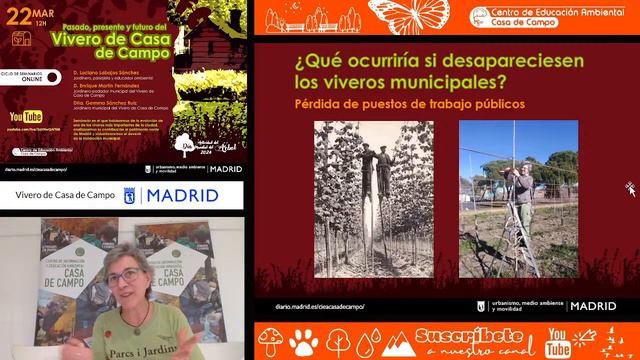 WEBINARIO: Pasado, presente y futuro del Vivero de Casa de Campo смотреть онлайн