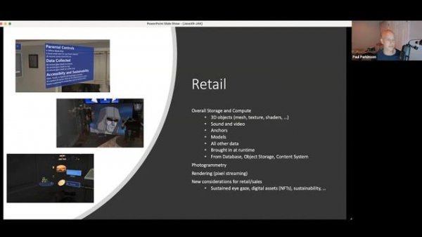 Paul Parkinson - Java XR: Java Backend Cloud Services for VR, AR, MR, and Metaverse