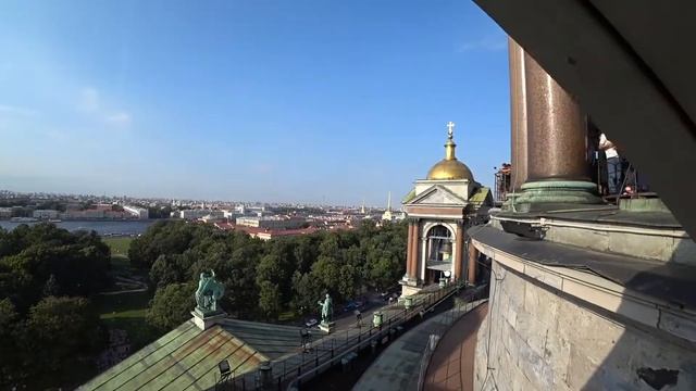 Исаакиевский собор, Колоннада смотреть онлайн