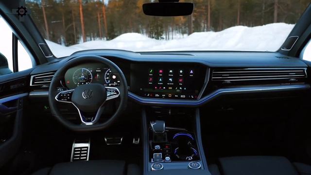 2024 VW Touareg R eHybrid - INTERIOR first look смотреть онлайн