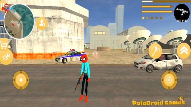 Baldi Stickman Rope Hero Vs Spider Police Stickman Vs Iron Stickman Rope Hero - Android Gameplay смотреть онлайн