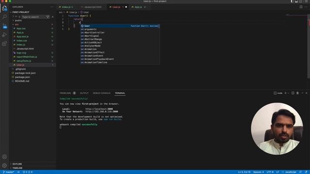 React Js Tutorial in Hindi & Urdu # 5 - React JSX смотреть онлайн