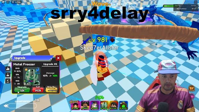 BUFF ITACHI 6 STAR ALL STAR TOWER DEFENSE #roblox смотреть онлайн