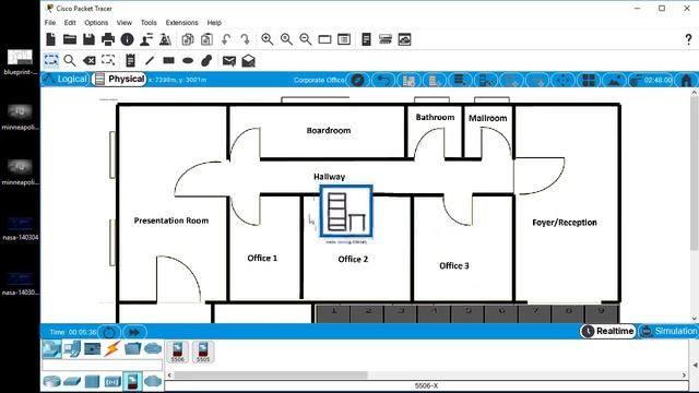 The Packet Tracer Physical View смотреть онлайн