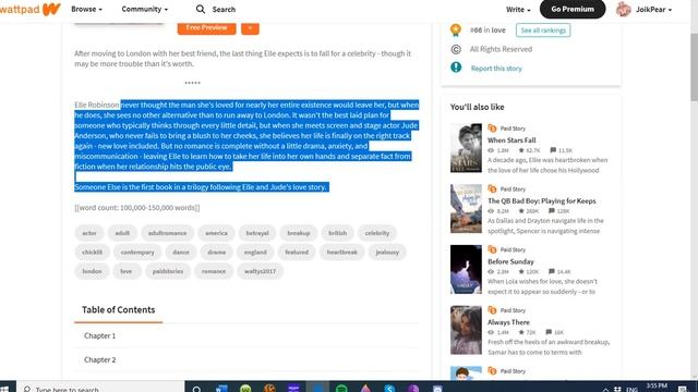 Minpren Reads Wattpad stories: #1 смотреть онлайн