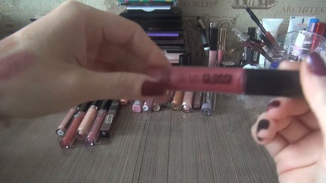 Коллекция помад и блесков - 2 часть смотреть онлайн