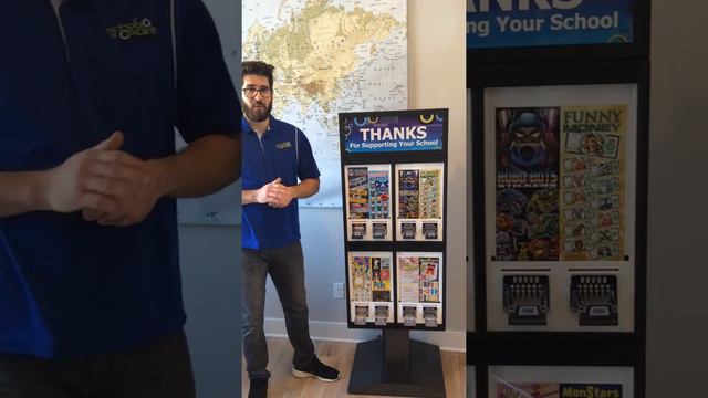 School Spirit Vending Sticker Machine Overview смотреть онлайн