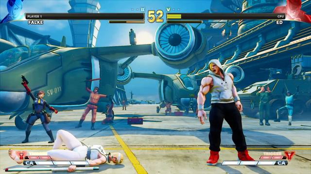 STREET FIGHTER V Falke vs ED смотреть онлайн