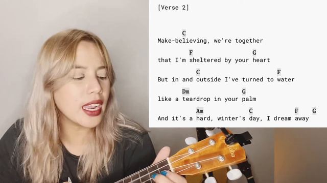 IT MUST HAVE BEEN LOVE - ROXETTE Ukelele Chords and Lyrics Cover Beginner смотреть онлайн