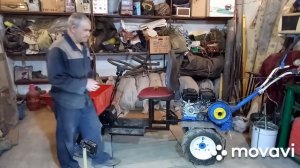 Передний адаптер соединяем  с мотоблоком , установка тросов и тест драйв. ( часть 2)