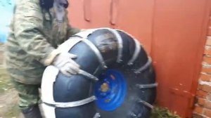 ИЖ Планета-5 .Ставим на ободрыши КФ-97