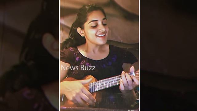MUST WATCH😍: Actress Nivetha Thomas LOVELY Singing While Playing Guitar | News Buzz смотреть онлайн