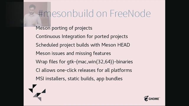 GUADEC 2018 - Nirbheek Chauhan - Better GTK+ and app development on Windows смотреть онлайн