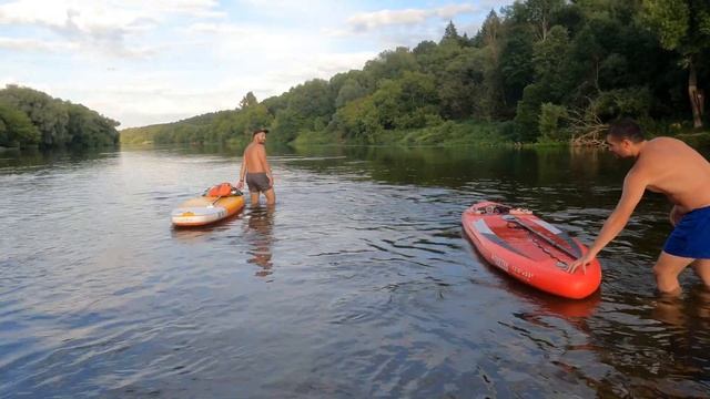 Сплав по Москве реке на сапах 27 км чистого кайфа