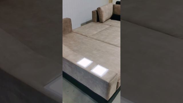 Луксозна холна гарнитура с вградено LED осветление по поръчка с размери на клиента с функция сън смотреть онлайн