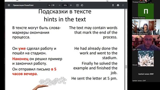 Perfect And Imperfect Aspect Of Verbs