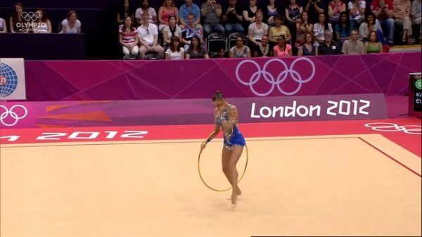 Evgenia Kanaeva's sensational Hoop Performance at London 2012 | Music Monday