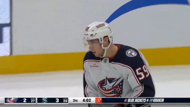 Егор Чинахов 14 шайба сезона НХЛ 2023/24 (Сиэтл 29.01.2024) смотреть онлайн