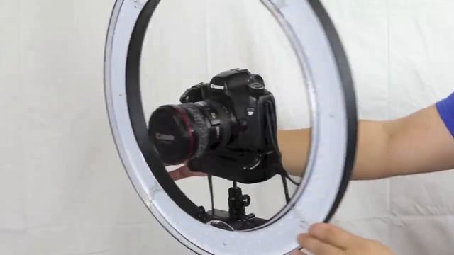 Регулируемая Кольцевая лампа со штативом для Фото и видео смотреть онлайн