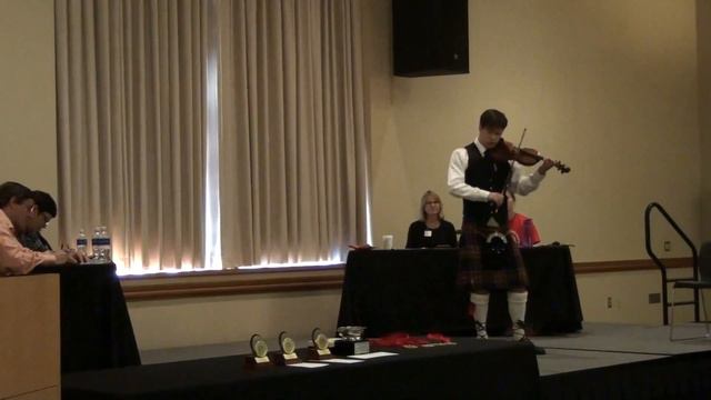 Sean Heely, MSR- 2016 U.S. National Scottish Fiddle Champion