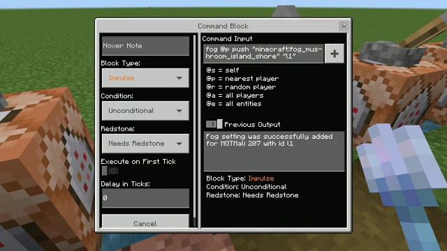 All /fog Commands in Minecraft Bedrock (part-2) | смотреть онлайн