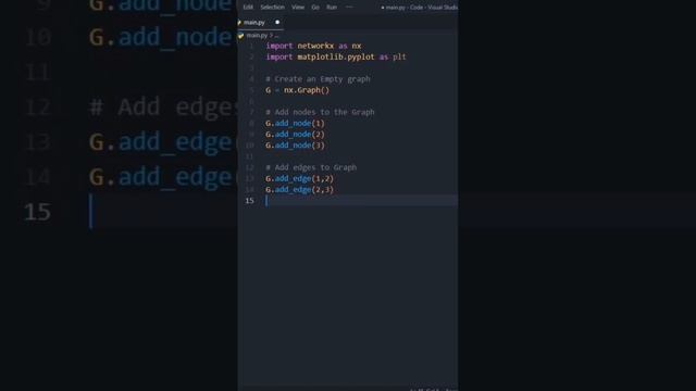 I Create Networking Graph with Matplotlib in 5sec using Python | #python #code #coding #programming смотреть онлайн