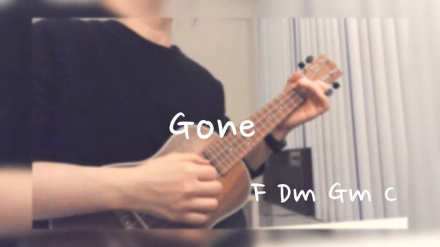 ukulele cover | Gone - ROSÉ смотреть онлайн