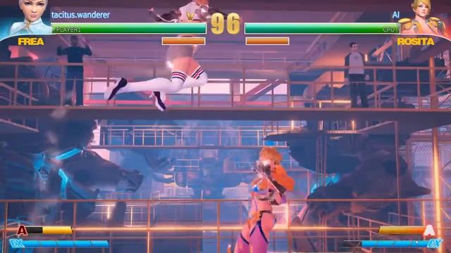 Fight Angel Special Edition (Uncensored Version) Playthrough - Arcade Mode 8th fight (Rosita) смотреть онлайн