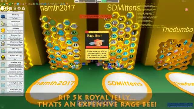 AUTO JELLY! Auto Roll for Mythical Bees! - Bee Swarm Simulator