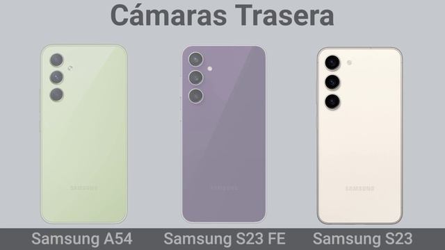 Samsung Galaxy A54 vs Samsung Galaxy S23 FE vs Samsung Galaxy S23 смотреть онлайн