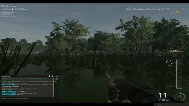 Fishing planet. ловля горбыля и басса на реке мадвотер смотреть онлайн