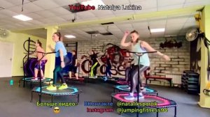 Джампинг на батуте. Танцевальная связка jumping