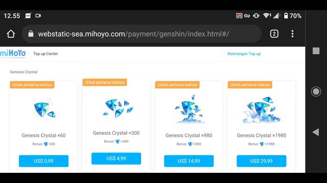 Cara Mendapatkan Blessing Gratis Genshin Impact смотреть онлайн