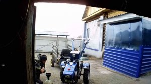 Замена масла в двигателе и КПП мотоблока Гарден Скаут GS 15 de.